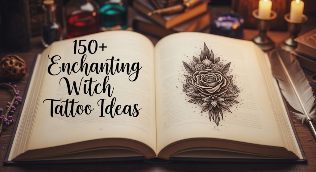 150+ Enchanting Witch Tattoo Ideas
