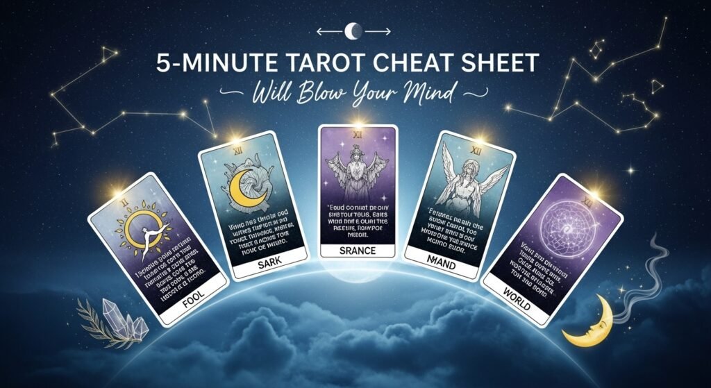 🌙 This 5-Minute Tarot Cheat Sheet Will Blow Your Mind